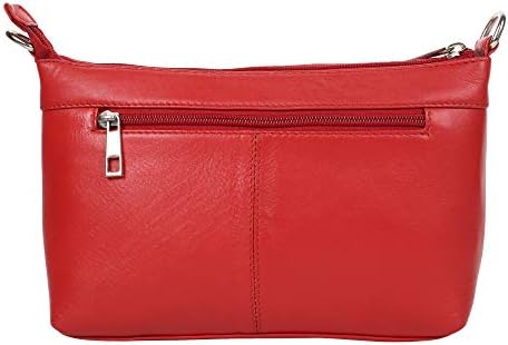 STARHIDE Women's Leather Cross Body Shoulder Bag with Long Adjustable Strap And Inner RFID Protected Pocket 5630