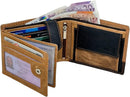 Custom Engraved Wallets for Men UK | Genuine Soft Leather Wallet | Built in RFID Blocking | Engraved Gift for Him 2028
