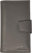 Morucha Women Genuine Leather Purse – RFID Blocking High Capacity Cardholder Clutch Wallet (Model M95)