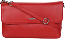 STARHIDE Ladies RFID Blocking Pocket Crossbody Shoulder Bag Handmade Genuine Leather Flapover Tote Bags for Women with Adjustable Strap 5620