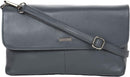 STARHIDE Ladies RFID Blocking Pocket Crossbody Shoulder Bag Handmade Genuine Leather Flapover Tote Bags for Women with Adjustable Strap 5620