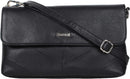 STARHIDE Ladies RFID Blocking Pocket Crossbody Shoulder Bag Handmade Genuine Leather Flapover Tote Bags for Women with Adjustable Strap 5620