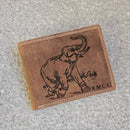 Personalised Custom Photo Engraved Wallet For Men, RFID Blocking Real Distressed Hunter Leather Purse, Coin Pocket Wallet, Best Gift Men