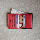 Personalized Leathe Men,s Small Wallet Tactical Bifold Wallets for Men RFID Blocking Protector Money Cards Holder, Zipped Coin Pocket Wallet