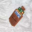 Personalised Mens RFID Leather Minimalist Carholder Strong Magnet Money Clip 725