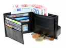 Personalised Men's RFID Blocking Genuine Leather Credit Card Coin Pocket Wallet