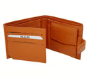 Personalised Man's Wallet Leather RFID Contactless Card Blocking ID Protection