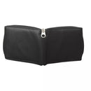 Personalised Men Black Zipped Leather Wallet Cards Notes RFID Fraud Protection