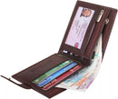 Personalised Rfid Blocking Ultra Slim Leather Credit Card Wallet Zip Coin Pocket