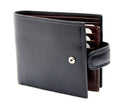 STARHIDE Mens RFID Blocking Genuine VT Leather Credit Cards Coins Holder Wallet 835