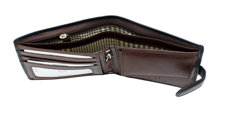 STARHIDE Essentials Genuine Leather Billfold Wallets for Men with Gift Box 5002