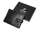 STARHIDE Mens RFID Blocking Genuine VT Leather Credit Cards Coins Holder Wallet 835