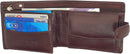 STARHIDE Mens RFID Blocking VT Leather Wallet Credit Card and Coin Holder 825