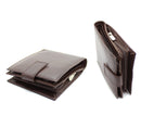 RAS Mens Genuine Leather RFID Blocking Wallet With Zipper Coin Pouch 44