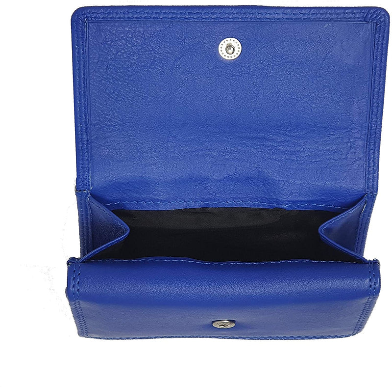 STARHIDE Ladies Compact Lightweight Soft Genuine Nappa Leather Purse 5545