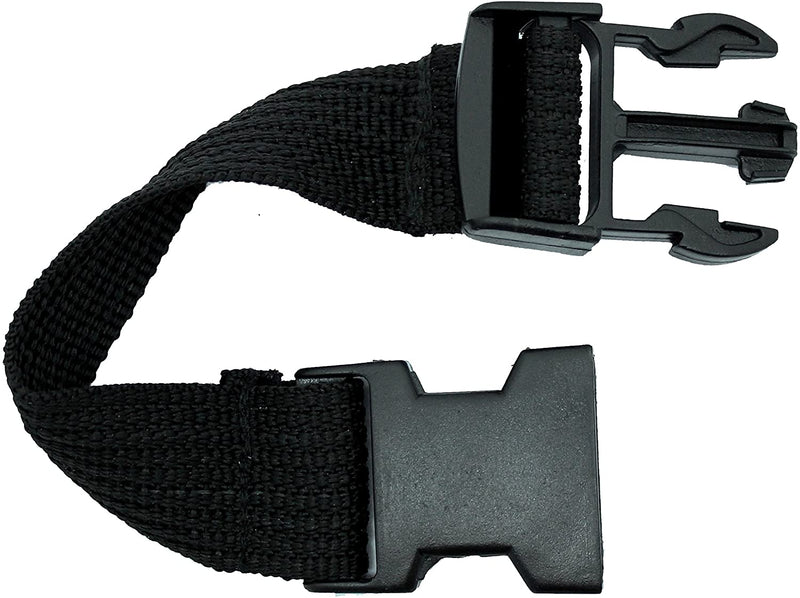 8 Inch Belt Extension Works with RAS Bum Bags 1003 1006 and 1013 Black