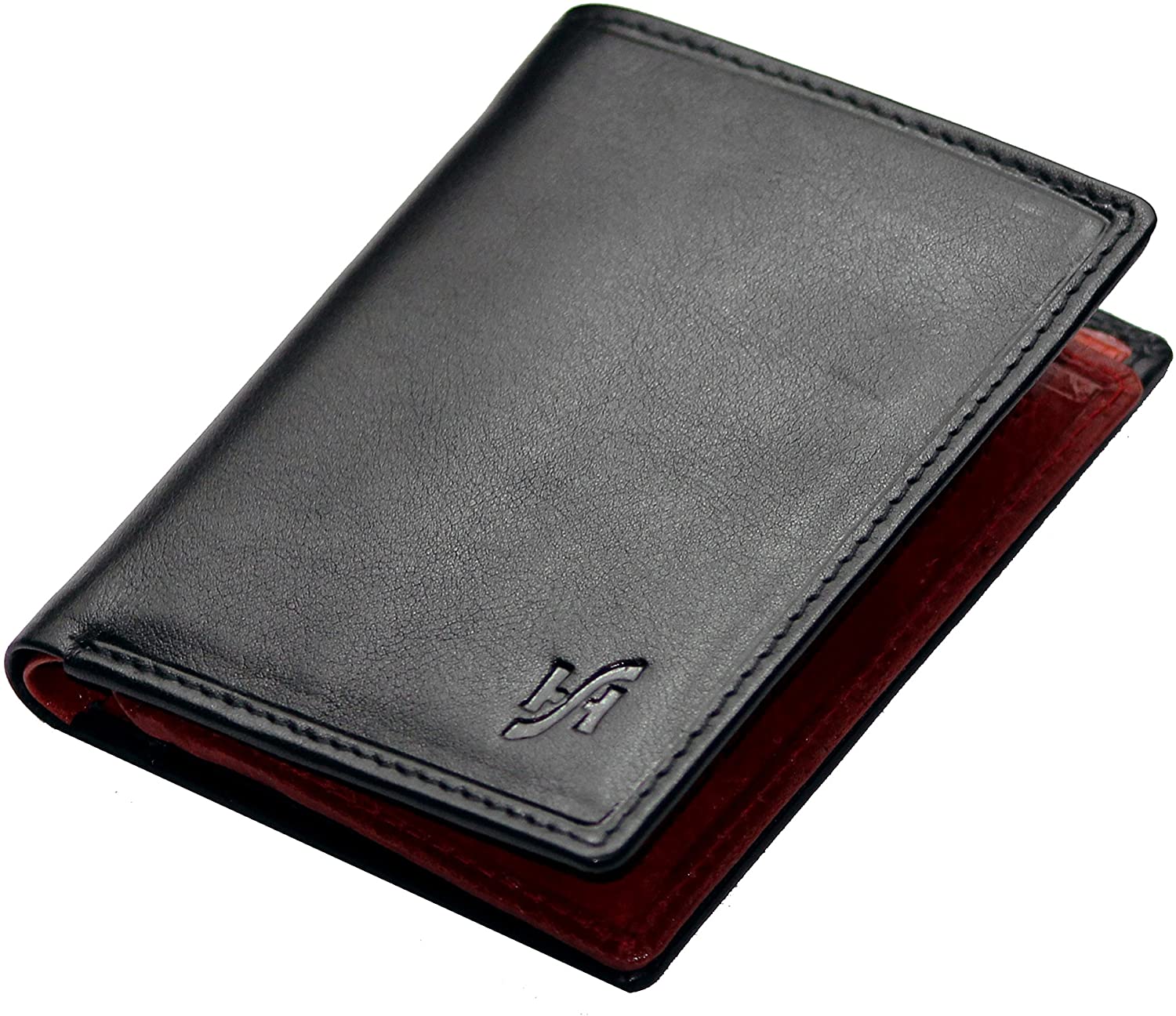 STARHIDE Minimalist Slim Wallets for Men RFID Blocking Genuine Leather