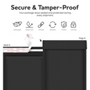 100pcs Waterproof Strong Bubble Padded Mailing Bag Postal Self Seal Shipping Jiffy Bags
