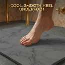 Ezano Quick Dry Stone Bath Mat | Super Absorbent Diatomite Non Slip Bathroom Floor Mat
