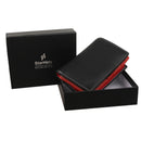 StarHide Ladies RFID Blocking Compact Multi Colour Soft Real Leather Wallet 5540