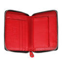 StarHide Women RFID Safe Protector Zip Around Genuine Leather Wallet with Coin Pocket Gift Box 5550