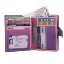 Starhide Colourful Womens RFID Blocking Purse with External Large Zip Around Coin Pocket 5535