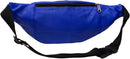RAS Unisex Leather Large Travel Money Pouch Waist Bum Bag Adjustable Belt Strap 1006