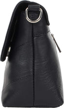 STARHIDE Ladies RFID Blocking Pocket Crossbody Shoulder Bag Handmade Genuine Leather Flapover Tote Bags for Women with Adjustable Strap 5620