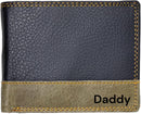 Custom Engraved Wallets for Men UK | Genuine Soft Leather Wallet | Built in RFID Blocking | Engraved Gift for Him 2028