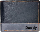 Custom Engraved Wallets for Men UK | Genuine Soft Leather Wallet | Built in RFID Blocking | Engraved Gift for Him 2028