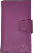 Morucha Women Genuine Leather Purse – RFID Blocking High Capacity Cardholder Clutch Wallet (Model M95)