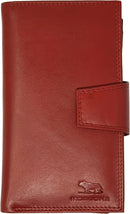 Morucha Women Genuine Leather Purse – RFID Blocking High Capacity Cardholder Clutch Wallet (Model M95)