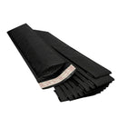 100pcs Strong Waterproof Car Number Plates Envelopes, 18x55cm Jiffy Bubble Padded Black Mailing Bags