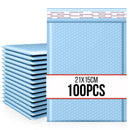 100pcs Waterproof Strong Bubble Padded Mailing Bag Postal Self Seal Shipping Jiffy Bags