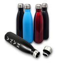 Personalised 500ml Stainless Steel Water Bottle, Custom Name Thermal Vacuum Insulated Water Bottle for 12 Hours Hot & 24 Hours Cold