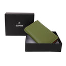 StarHide Ladies RFID Blocking Compact Multi Colour Soft Real Leather Wallet 5540