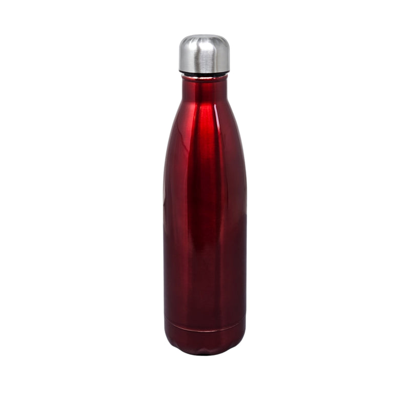 Personalised 500ml Stainless Steel Water Bottle, Custom Name Thermal Vacuum Insulated Water Bottle for 12 Hours Hot & 24 Hours Cold