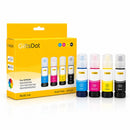 Compatible Epson EcoTank Ink Refill Bottles – 70ml 4 Pack | Black or CMYK Set