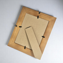 Personalised Wooden Photo Frame Custom Engraved Any Text Birthday Wedding Gift