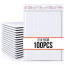 100pcs Waterproof Strong Bubble Padded Mailing Bag Postal Self Seal Shipping Jiffy Bags
