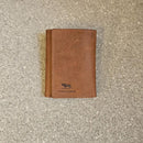 Personalised Engraved Men's Wallet, Genuine Cowhide Leather Wallet, Personalized Gift for Him, Boyfriend, Husband, Granddad, Birthday Gift