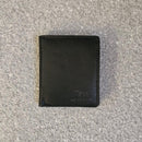 Custom Engraved Wallet For Men's, RFID BLOCKING Small Real Leather Wallet, Bifold Credit & Business Cardholder, Amazing Gift For Businessmen M-40 Black