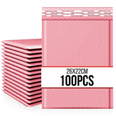 100pcs Waterproof Strong Bubble Padded Mailing Bag Postal Self Seal Shipping Jiffy Bags