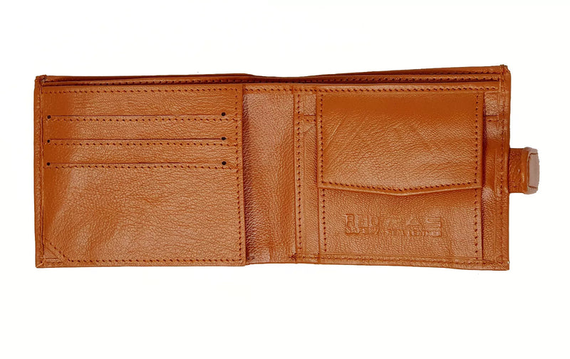 Personalised Man's Wallet Leather RFID Contactless Card Blocking ID Protection