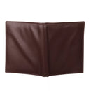 Personalised Brown Leather Wallet RFID Contactless Card Blocking ID Protection