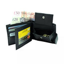 Personalis Men Rfid Blocking Real Leather Wallet Credit Card Holder Purse Pouch