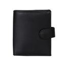Engraved Small RFID Card Protection Real Leather Wallet With ID Coin Pocket 360