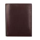 Personalised Brown Leather Wallet RFID Contactless Card Blocking ID Protection