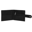 Personalised Men's Slim Leather Wallet RFID SAFE Contactless Card Blocking ID Protection 345