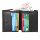 Personalised Men's Small Genuine Leather RFID Blocking Multi Carholder Wallet